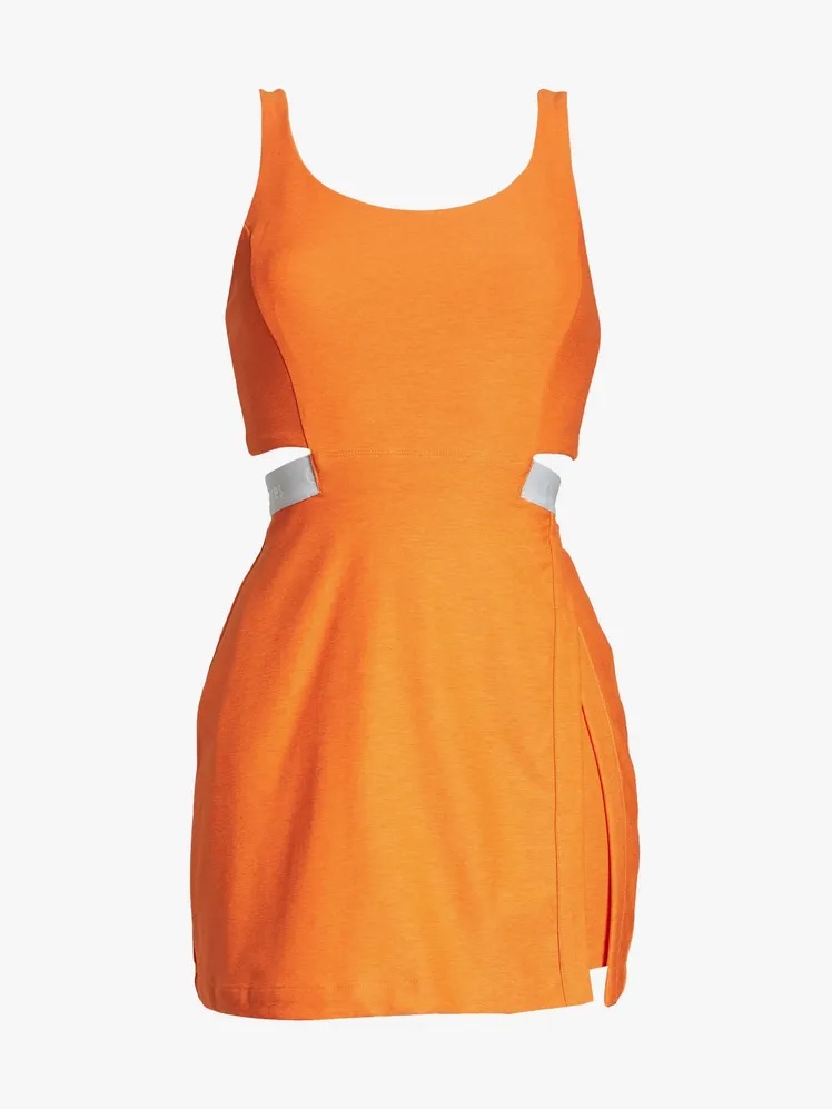 Orange Outdoor Voices Court Dress